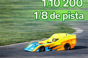 2ª Prova do Campeonato Nacional 1/10 200 e 1/8 Pista